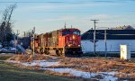 CN 5661 leads 402 at MP 124.55